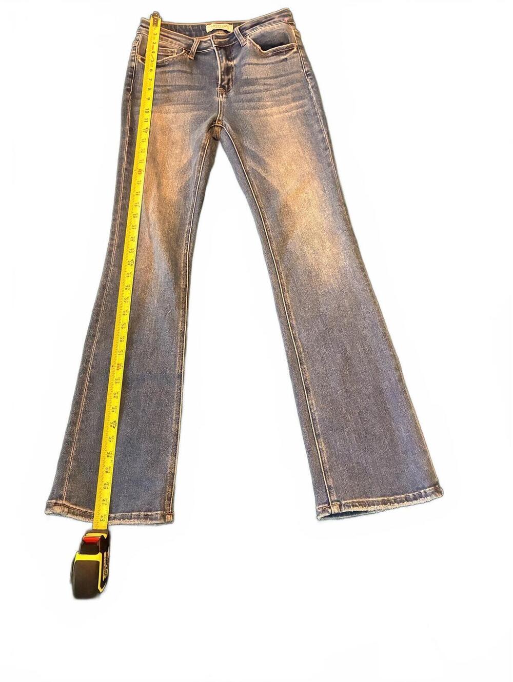 Lovertvet by Vervet Women’s Low Rise Flare Jeans Blue Wash Size 5/27